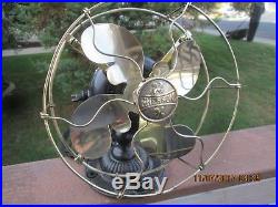 Vintage Fan Antique Fan Emerson Fan Brass Blade Fan Antique Electric Fan