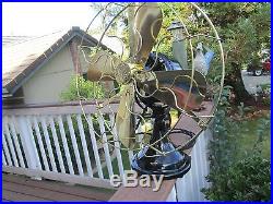 Vintage Fan Antique Fan Vintage Ge Fan Antique Brass Blade Fan Ge Sidewinder Fan