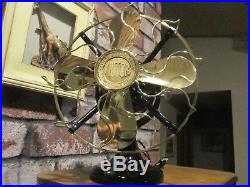 Vintage Fan Antique Fan Vintage Victor Fan Brass Blade Fan Old Electric Fan