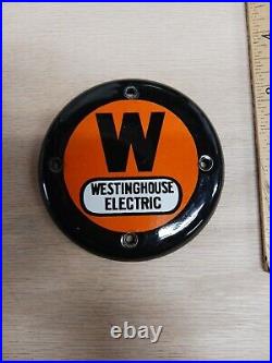 Vintage Fan Center Cap Westinghouse Electric Badge Medallion Fan Button Cover