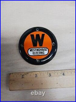 Vintage Fan Center Cap Westinghouse Electric Badge Medallion Fan Button Cover