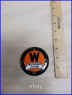 Vintage Fan Center Cap Westinghouse Electric Badge Medallion Fan Button Cover