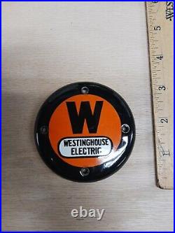 Vintage Fan Center Cap Westinghouse Electric Badge Medallion Fan Button Cover