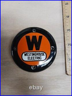 Vintage Fan Center Cap Westinghouse Electric Badge Medallion Fan Button Cover