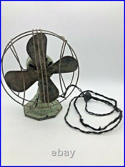Vintage Fitzgerald Star Rite 832SIM Electric Fan 8 TESTED Works