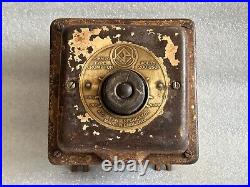Vintage Form Type Crompton Electric 200-250. Volts A. C. /fan Regulator, England
