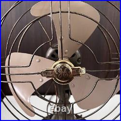 Vintage GE General Electric Vortalex 16 3 Speed Fan FM10V21 Tested Clean