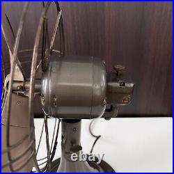 Vintage GE General Electric Vortalex 16 3 Speed Fan FM10V21 Tested Clean