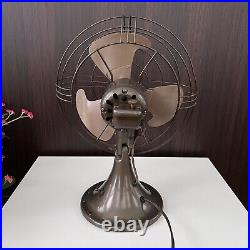 Vintage GE General Electric Vortalex 16 3 Speed Fan FM10V21 Tested Clean