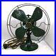 Vintage-General-Electric-GE-19X263-Army-Green-Oscillating-Fan-Working-Condition-01-wsb