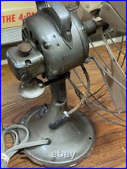 Vintage General Electric Vortalex 16 Fm16v1 3-Speed Oscillates Works