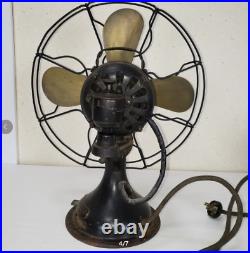 Vintage Japanese Toshiba Electric Fan 4-blade 12 inch A. C. Vintage Antique