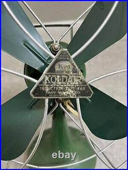 Vintage Koldair Fan #J-112 Industrial Age