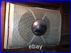 Vintage Mid Century Climax Electric Window Fan / Industrial Works