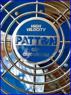 Vintage Patton Fan U2-1887 Whole House High Velocity Air Circulator