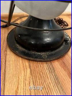 Vintage ROBBINS & MYERS 16 Heavy-duty Electric Oscillating Fan- Working