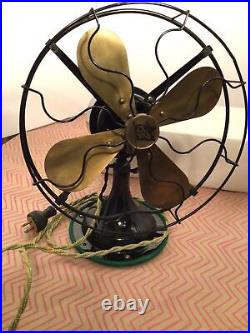 Vintage ROBBINS & MYERS 3 speed Fan # 3000 Works Great