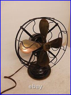 Vintage ROBBINS & MYERS 9 #3100 3 speed Oscillating Fan