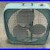 Vintage-Retro-50-s-Dominion-Aqua-Turquoise-Square-Electric-Box-Fan-Model-2067-6-01-qwi