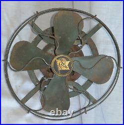 Vintage Robbins & Myers Co 6100 Wall Fan Parts Only Needs Restoration As Is