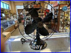 Vintage Robbins & Myers Inc 3 Speed 12 Oscillating Fan