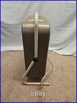 Vintage Sears Kenmore 16in. 2 Speed Metal Box Fan With Adjustable Stand WORKS