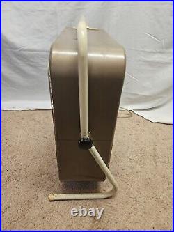 Vintage Sears Kenmore 16in. 2 Speed Metal Box Fan With Adjustable Stand WORKS