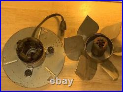 Vintage Signal Electric Mfg Co Exhaust Fan 1950s. Model CW-100 Tested / Working