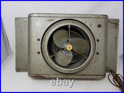 Vintage VORNADO 2-Speed Window Fan D16W1-1 Art Deco WORKS QUIETLY -Adjustable