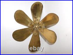 Vintage Westinghouse 12 Fan Brass 6-Blade 164864B