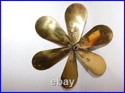 Vintage Westinghouse 12 Fan Brass 6-Blade 164864B