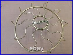 Vintage Westinghouse 12 fan brass cage FULLY POLISHED 164864B