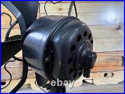 Vintage Westinghouse Whirlwind Fan Black Model 280598 (Circa 1917-1919)