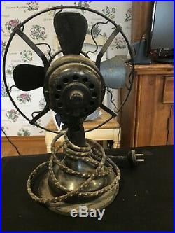 Vintage Westinghouse Whirlwind Oscillating Electric Fan 220398 Antique