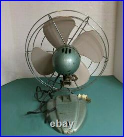 Vintage Zero 10 Inch Electric Oscillation Fan McGraw Electric Company Missouri