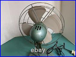 Vintage Zero 10 Inch Electric Oscillation Fan McGraw Electric Company Missouri