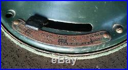 Vintage antique GE 2 Star 12 inch brass blade fan 3 speed all original