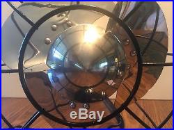 Vintage antique GE electric fan 1931 Bullet nose fan Restored