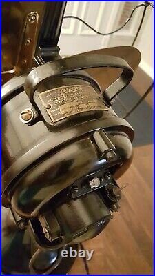 Vintage brass blade fan Century S3C-16 model 263