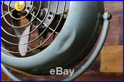Vornado Pedestal Vintage Fan 1950's B38P1-1 Art Deco Mid Century Modern Antique