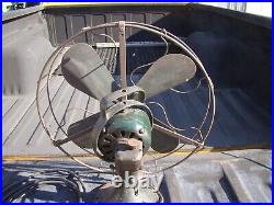 Vtg 1920s GE Electric Oscillating Fan Type AOU 75425 Form AF2 General Electric