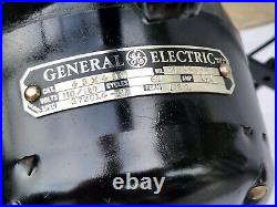 Vtg 1934 4 Blade General Electric Co. 49X491 Oscillating 3 Speed 12 Fan Nice