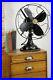 Vtg-Antique-Robbins-Myers-Fan-12-Blades-3-speed-oscillating-Industrial-cage-01-st