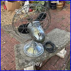 Vtg FRESH'ND AIRE Circulator Table Fan Art Deco Style 3 Speeds Model 5489 PARTS