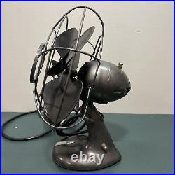 Vtg Westinghouse 3 Speed Oscillating Fan 4 Blades Y-4601 Cat. 10PA Made in USA