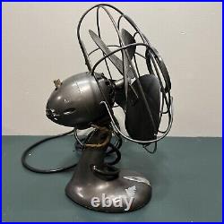 Vtg Westinghouse 3 Speed Oscillating Fan 4 Blades Y-4601 Cat. 10PA Made in USA