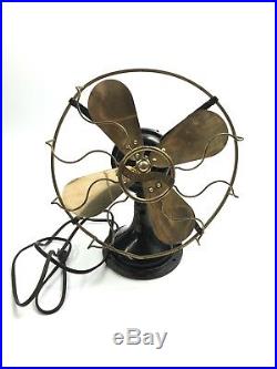 WESTINGHOUSE Style 149575 3 Speed 13 Brass Blades Antique Electric Fan