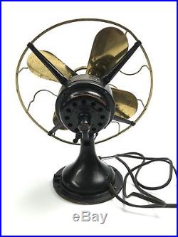 WESTINGHOUSE Style 149575 3 Speed 13 Brass Blades Antique Electric Fan
