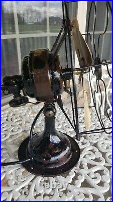 Western Electric 12 inch Brass Blade Fan Restored