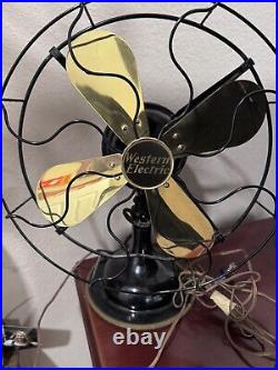 Western Electric Antique Fan Brass 7804 No Reserve